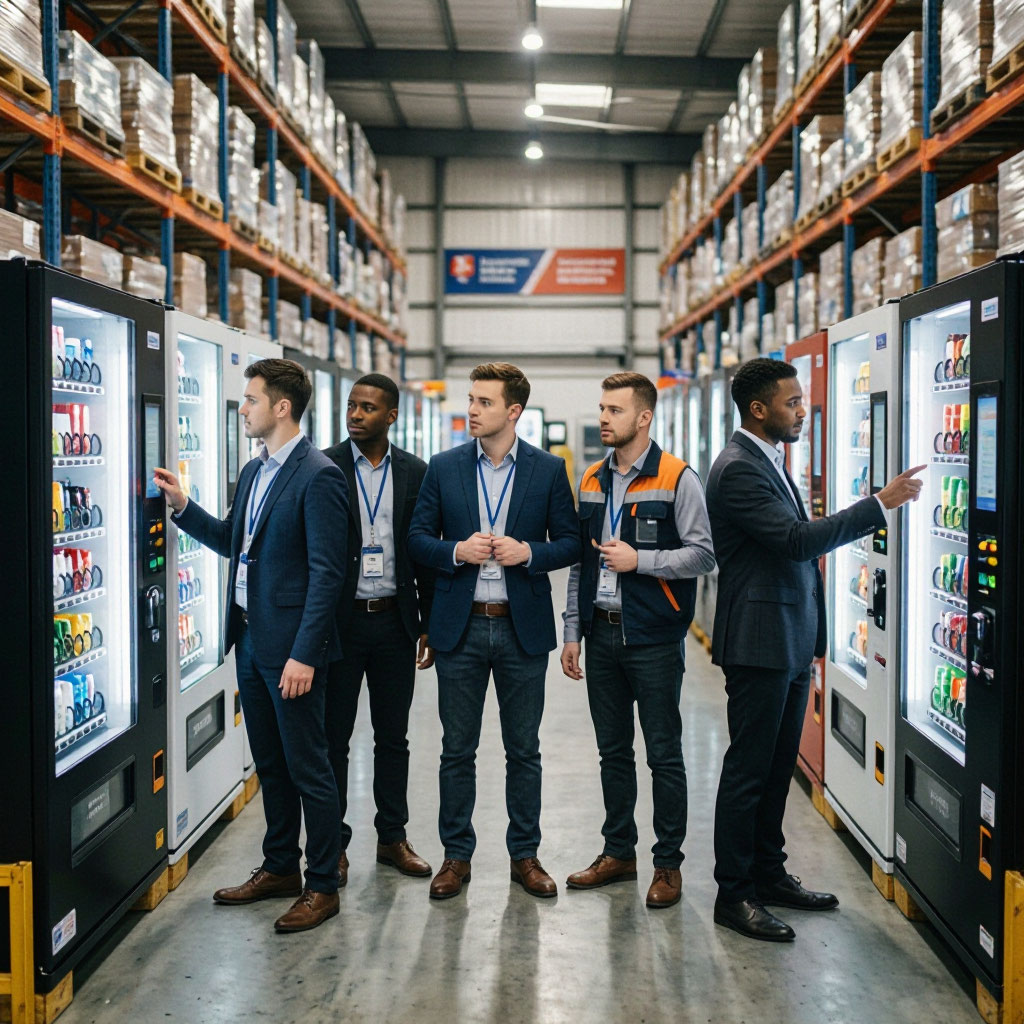 Operations team scaling a vending fleet across multiple sites